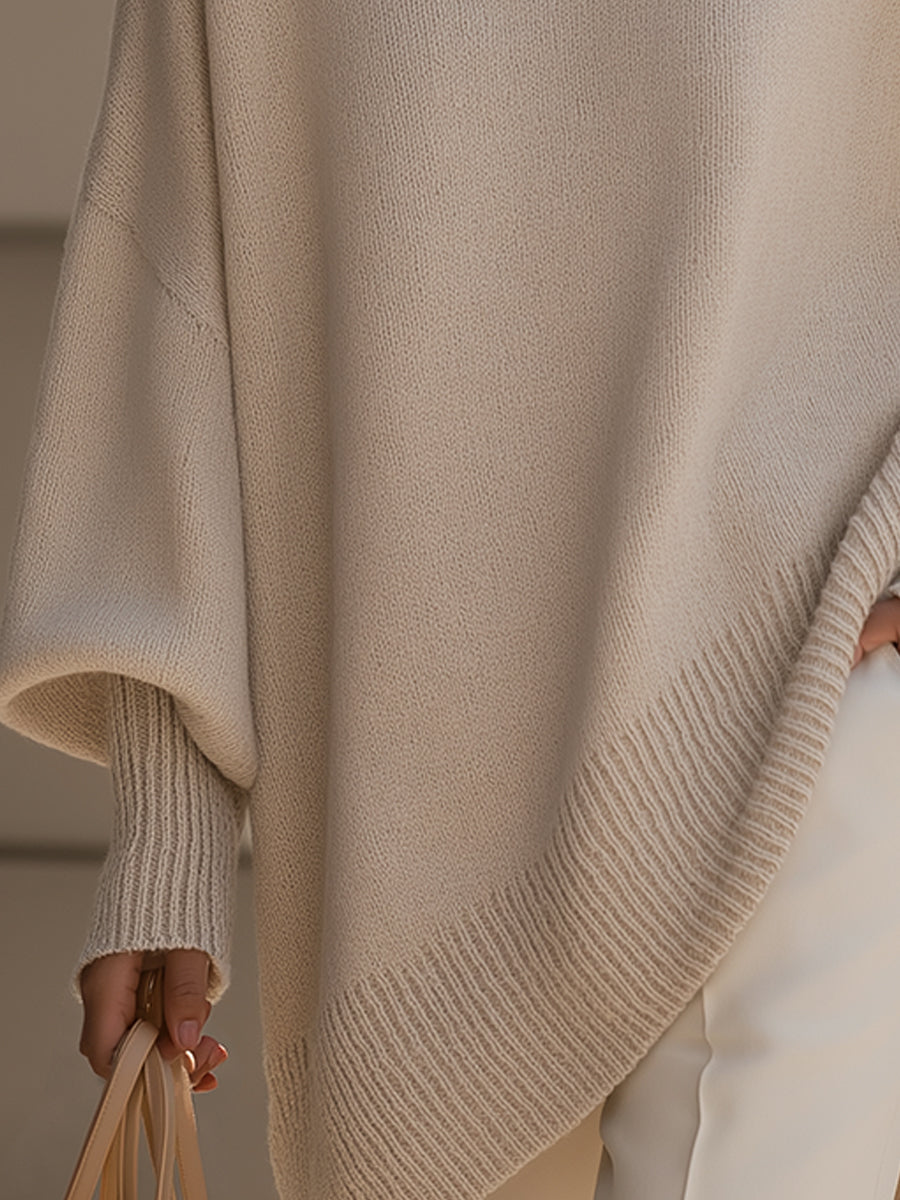Zola | Wyrafinowany sweter z domieszką wełny