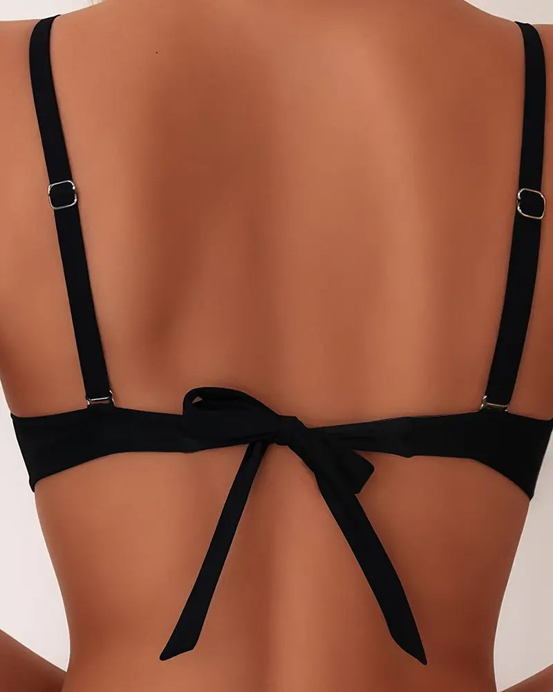 Lois | Sexy Backless Bikini Set