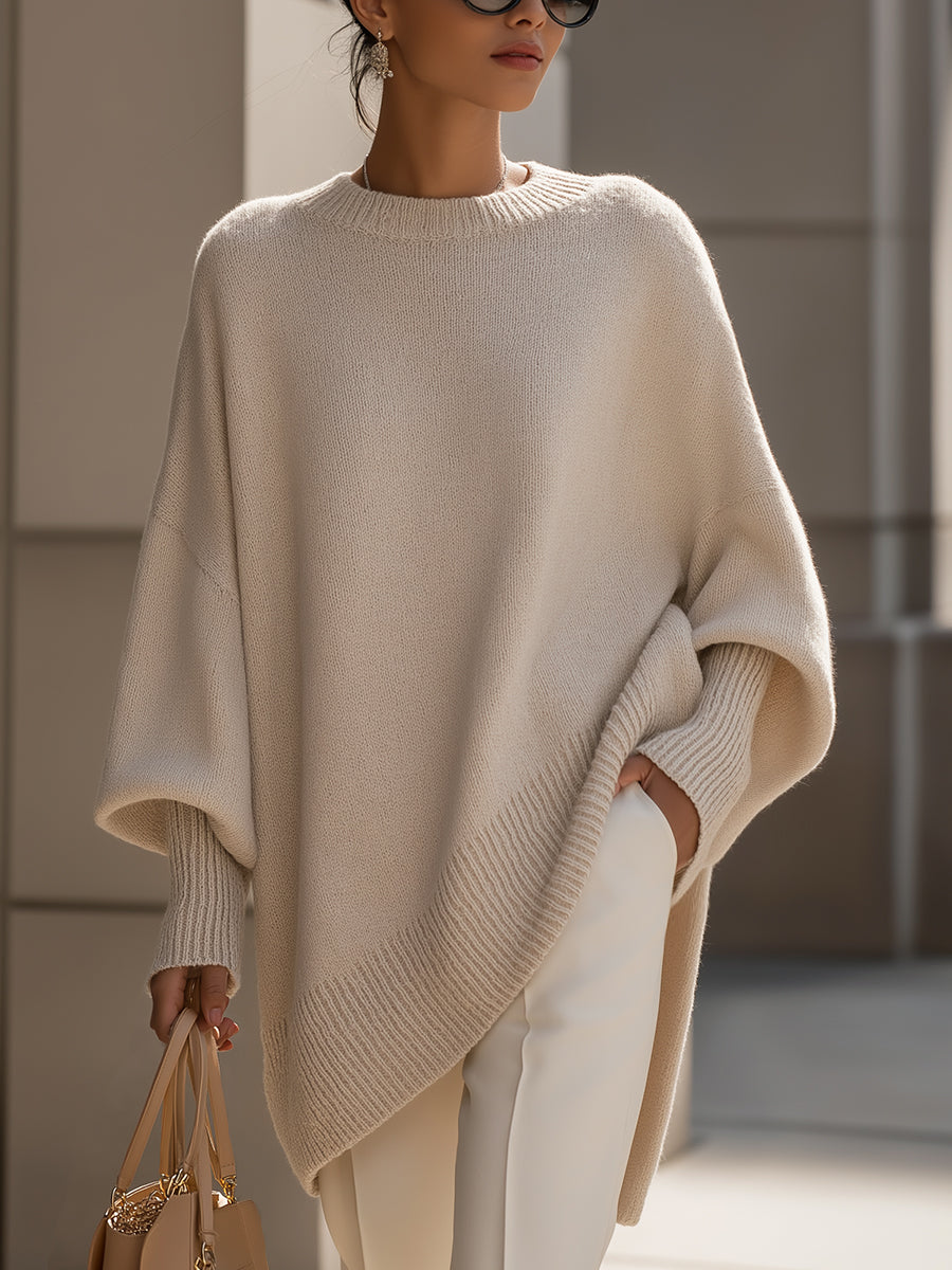 Zola | Wyrafinowany sweter z domieszką wełny