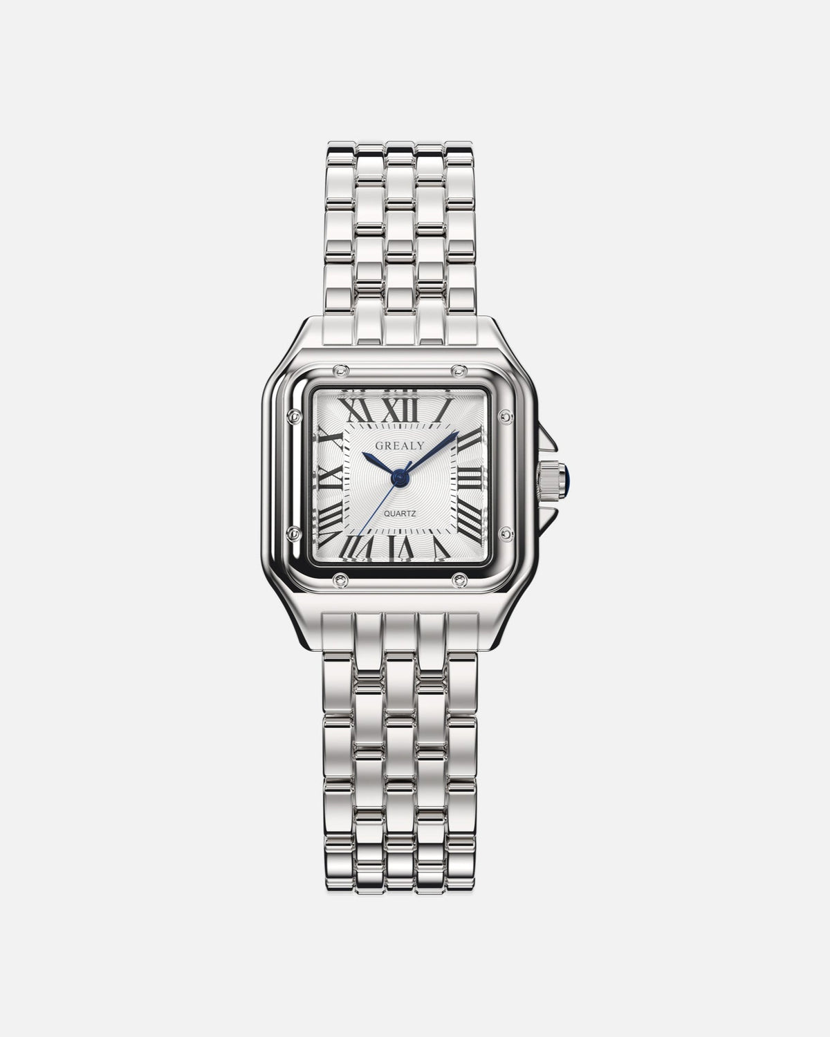Grealy RVS Watch – Gold-Colored Vintage Quartz Watch