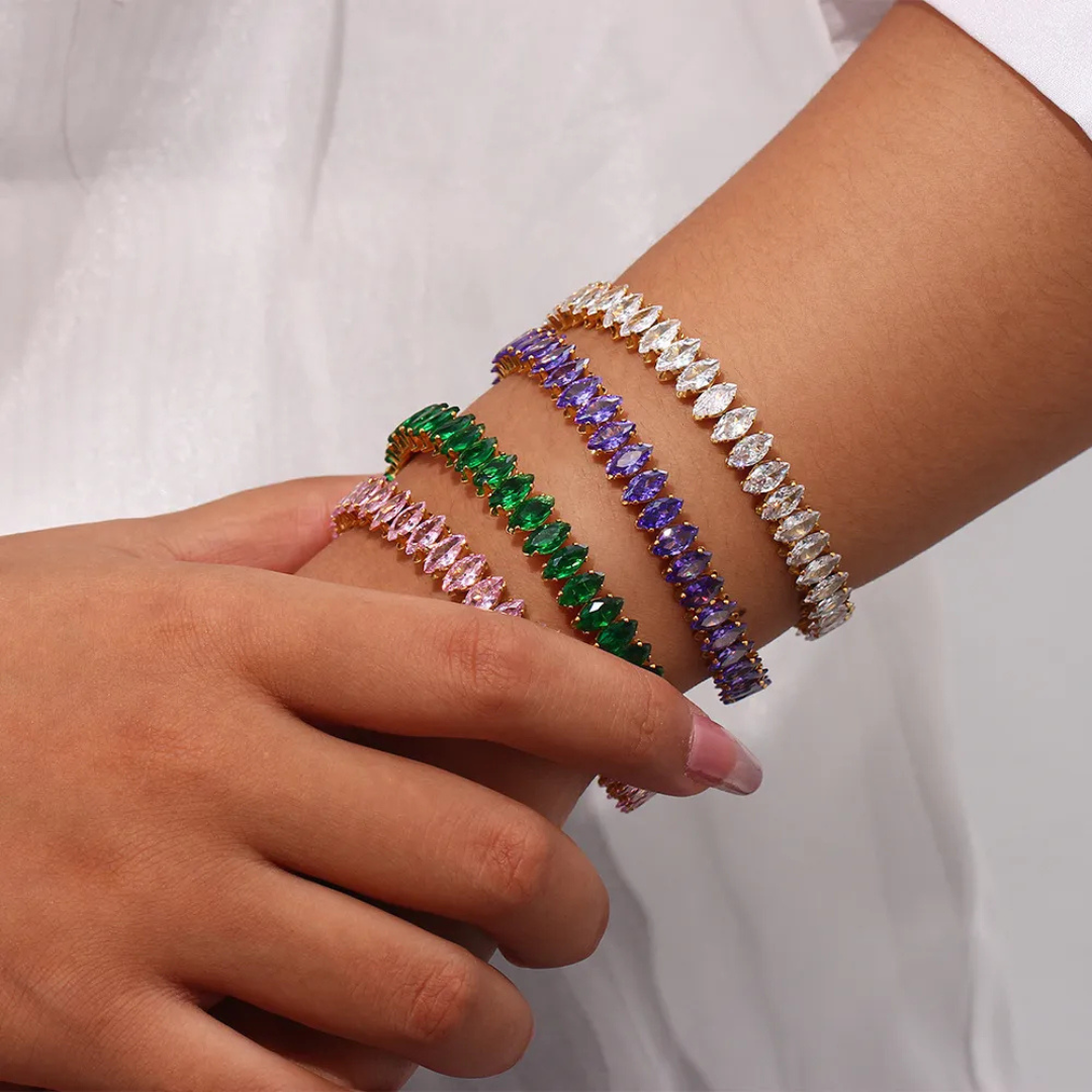 Marquise Cuff Bracelet