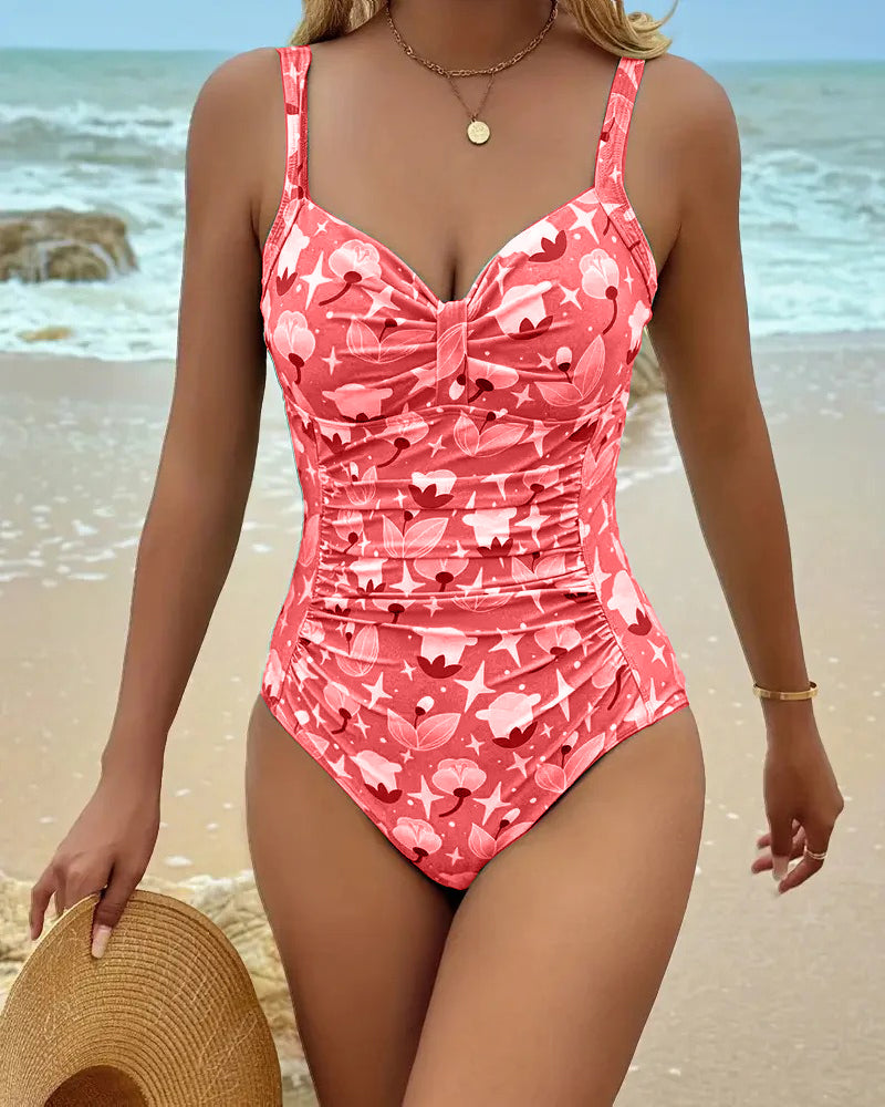 Clara | One Piece Printed Tankini