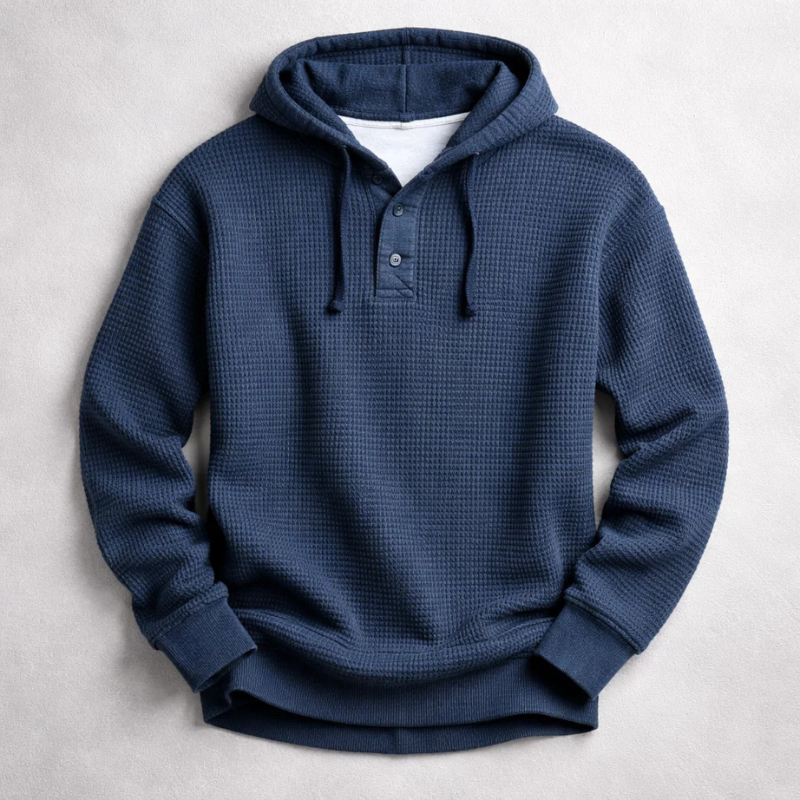 Carter | Bluza z kapturem typu wafelek