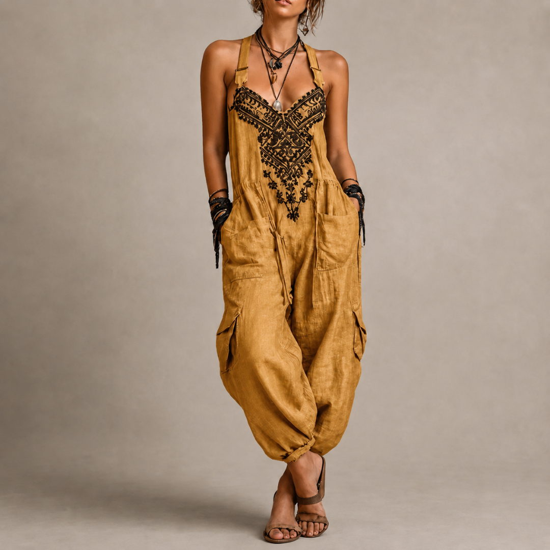 Gina | Bohemian Style Jumpsuit