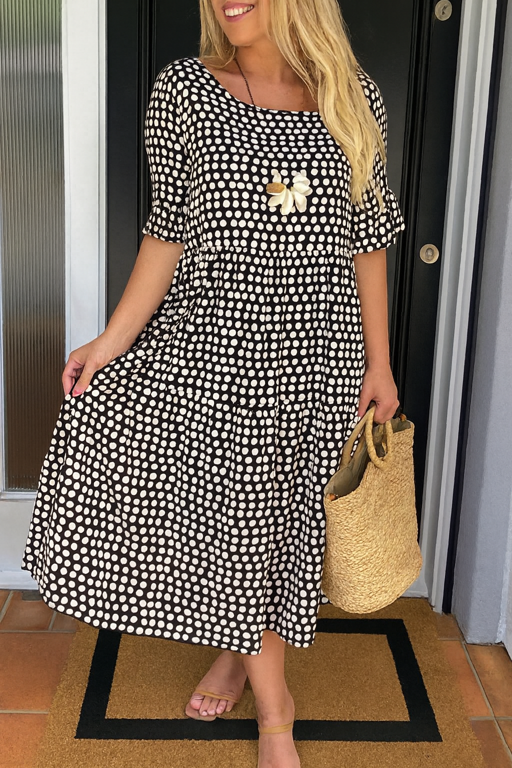 Ella | Elegancka sukienka midi