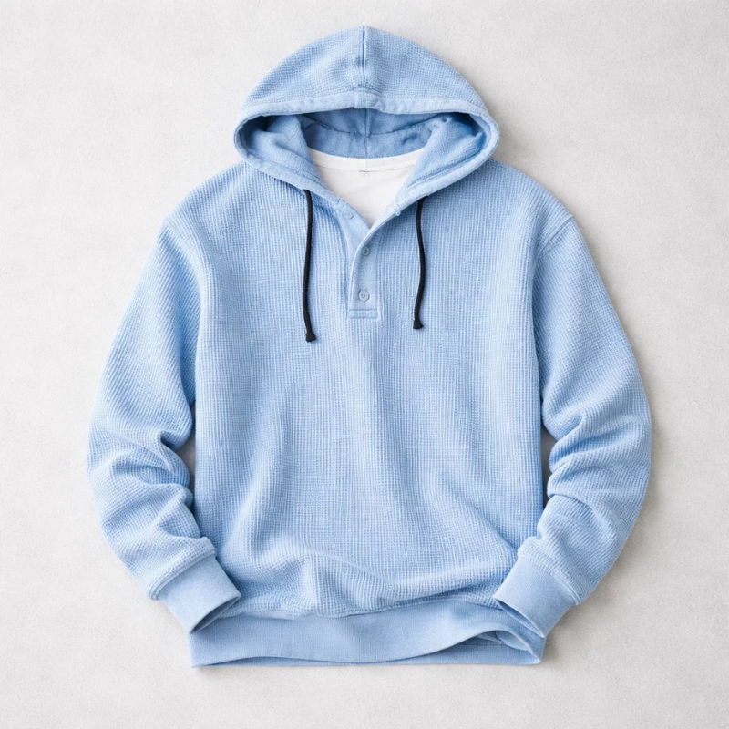 Carter | Bluza z kapturem typu wafelek