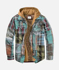 Varel | Checkered Patchwork Jacket