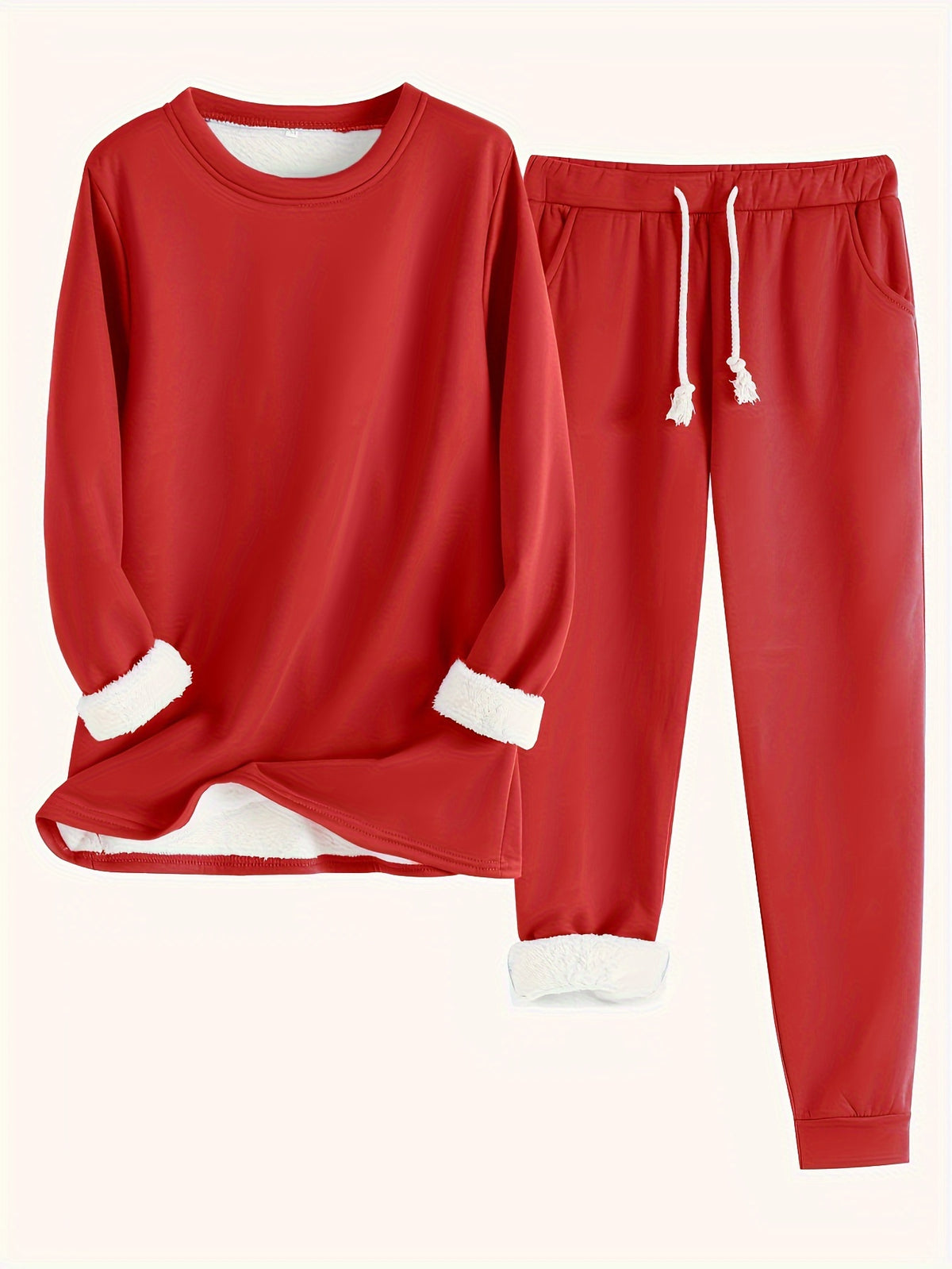 ZOFIA | PLUSZOWY ZESTAW LOUNGEWEAR