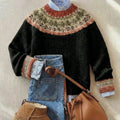ELVARA | STYLOWY SWETER VINTAGE