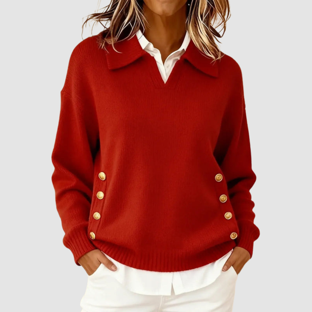 Luisa | Elegancki dzianinowy sweter