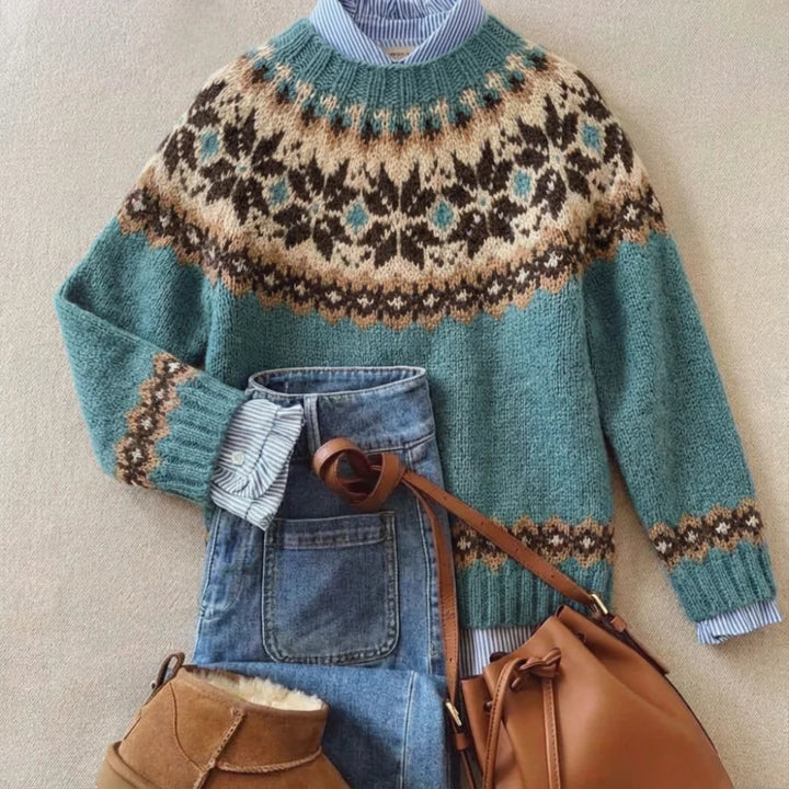 VELLARO | ELEGANCKI SWETER W STYLU VINTAGE