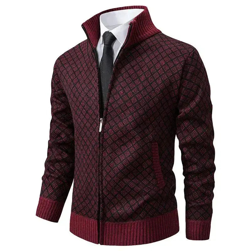 Martin – Rozpinany sweter z dzianiny