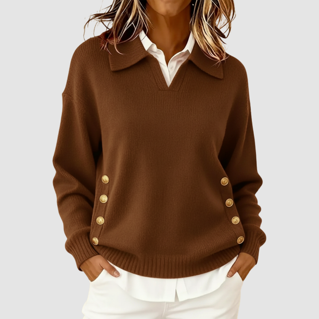 Luisa | Elegancki dzianinowy sweter