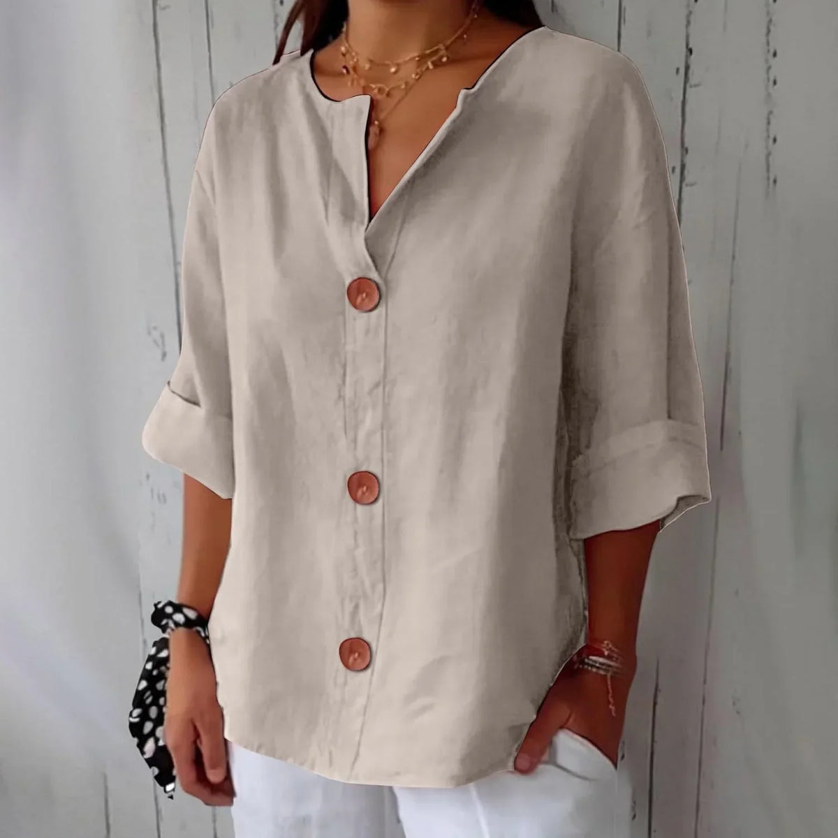 Olivia | Bluzka w stylu relaxed chic