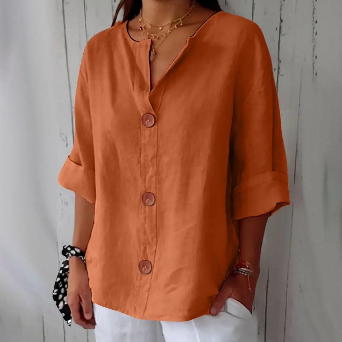 Olivia | Bluzka w stylu relaxed chic