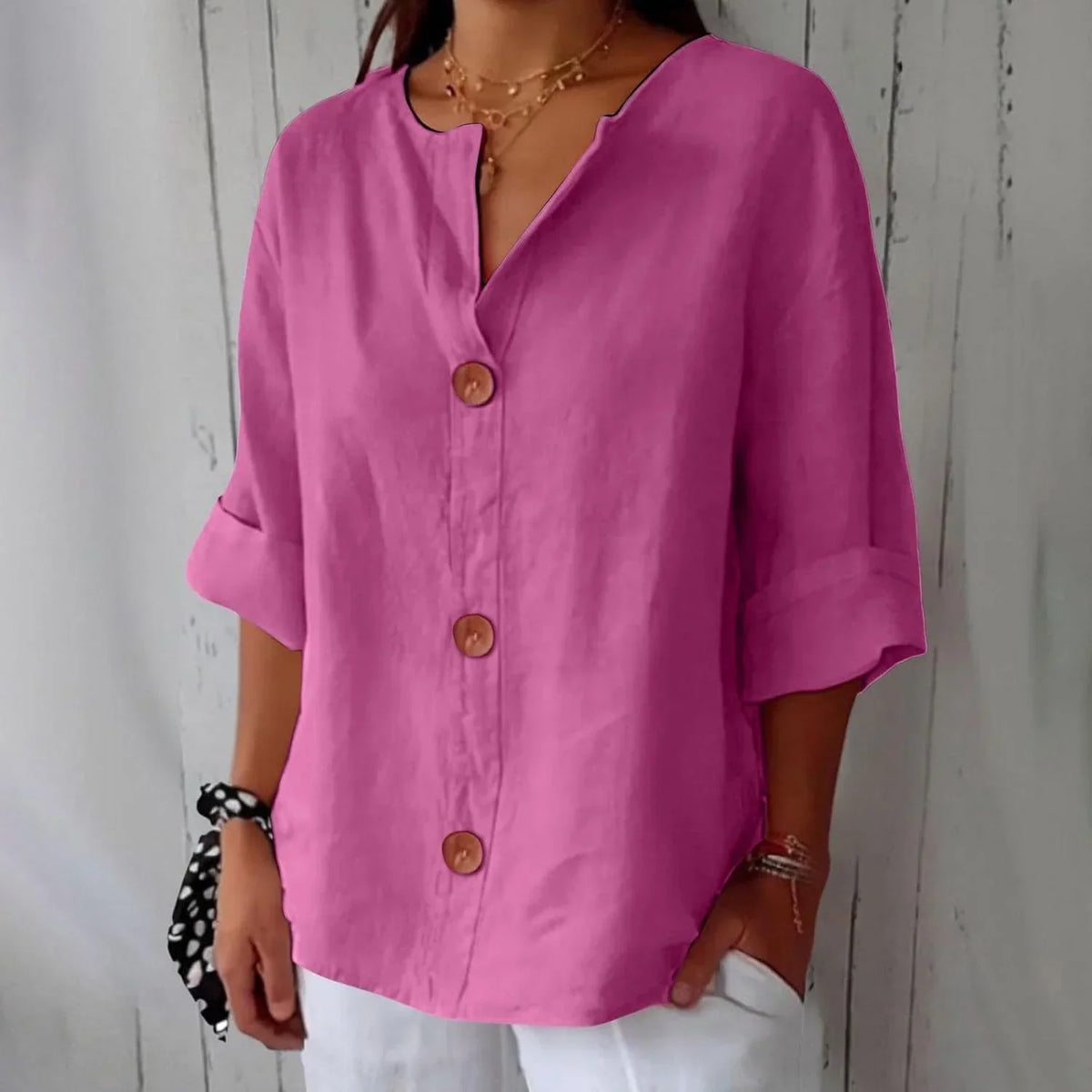Olivia | Bluzka w stylu relaxed chic