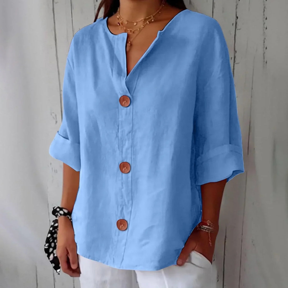 Olivia | Bluzka w stylu relaxed chic