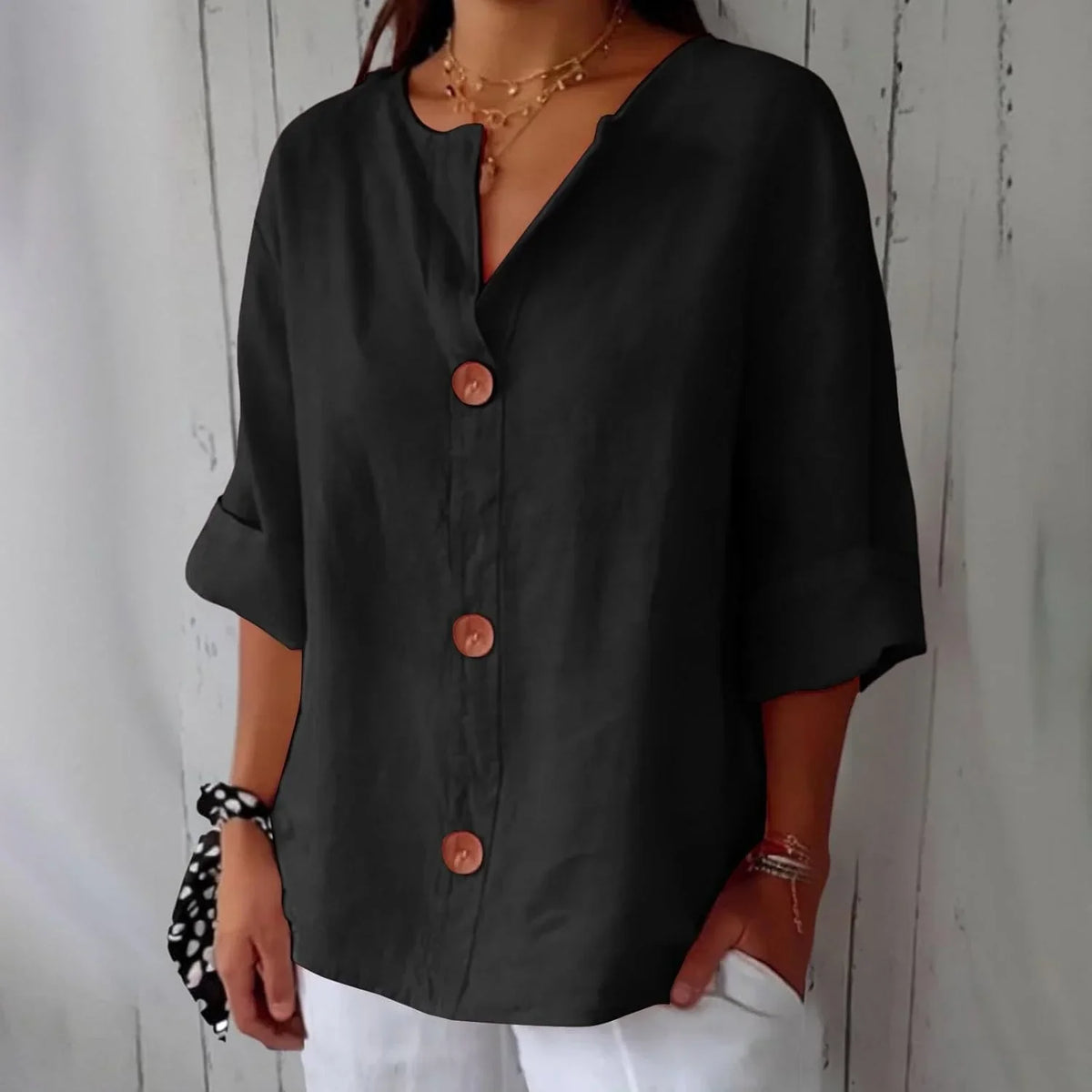 Olivia | Bluzka w stylu relaxed chic