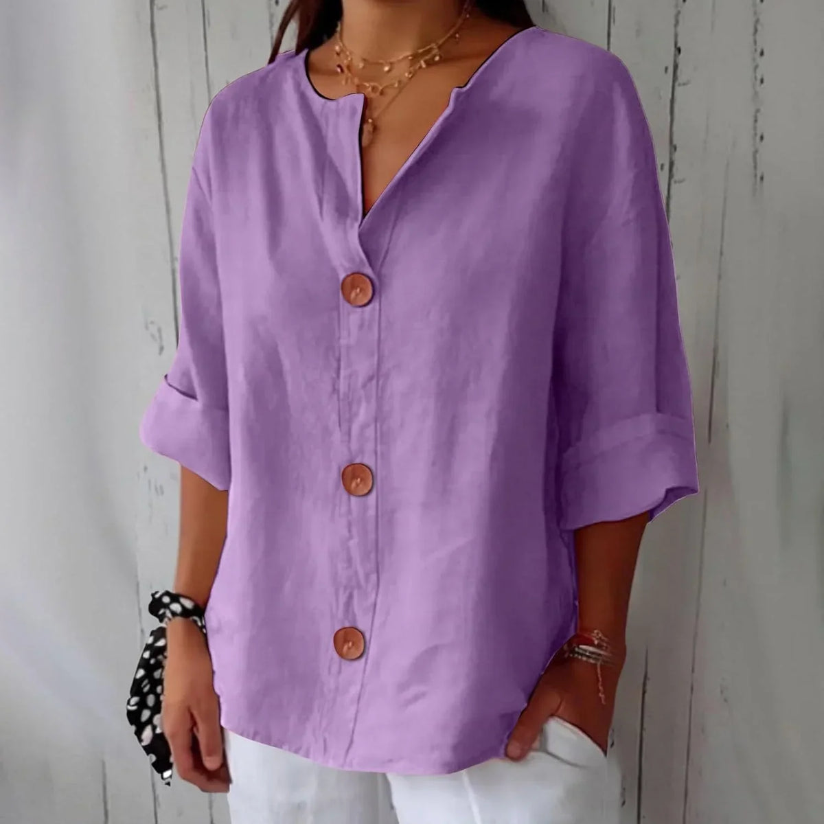 Olivia | Bluzka w stylu relaxed chic