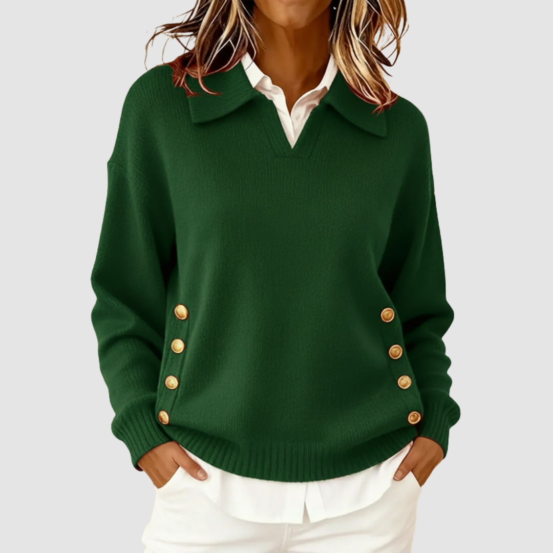 Luisa | Elegancki dzianinowy sweter