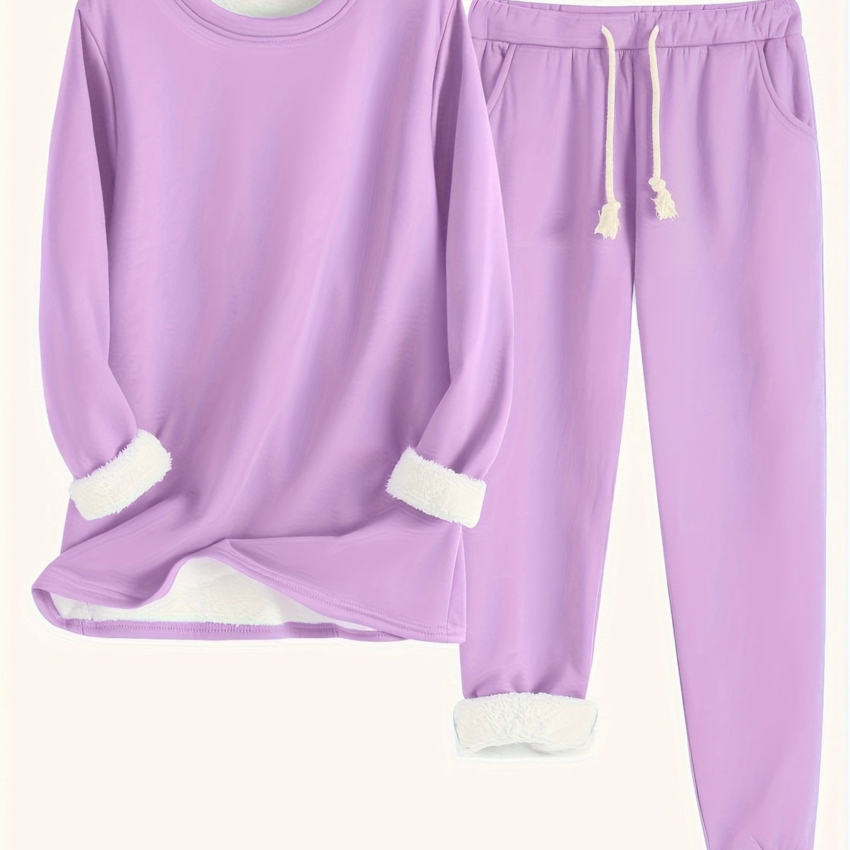 ZOFIA | PLUSZOWY ZESTAW LOUNGEWEAR