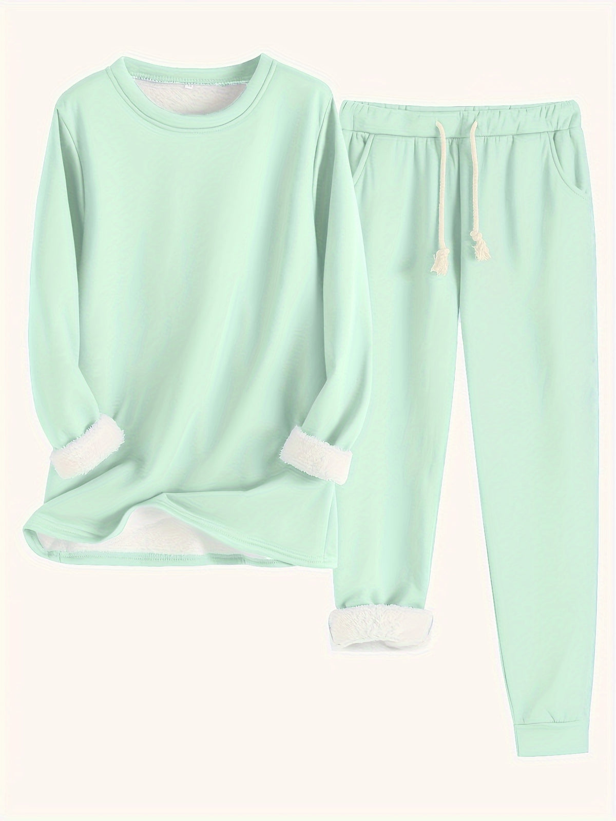 ZOFIA | PLUSZOWY ZESTAW LOUNGEWEAR