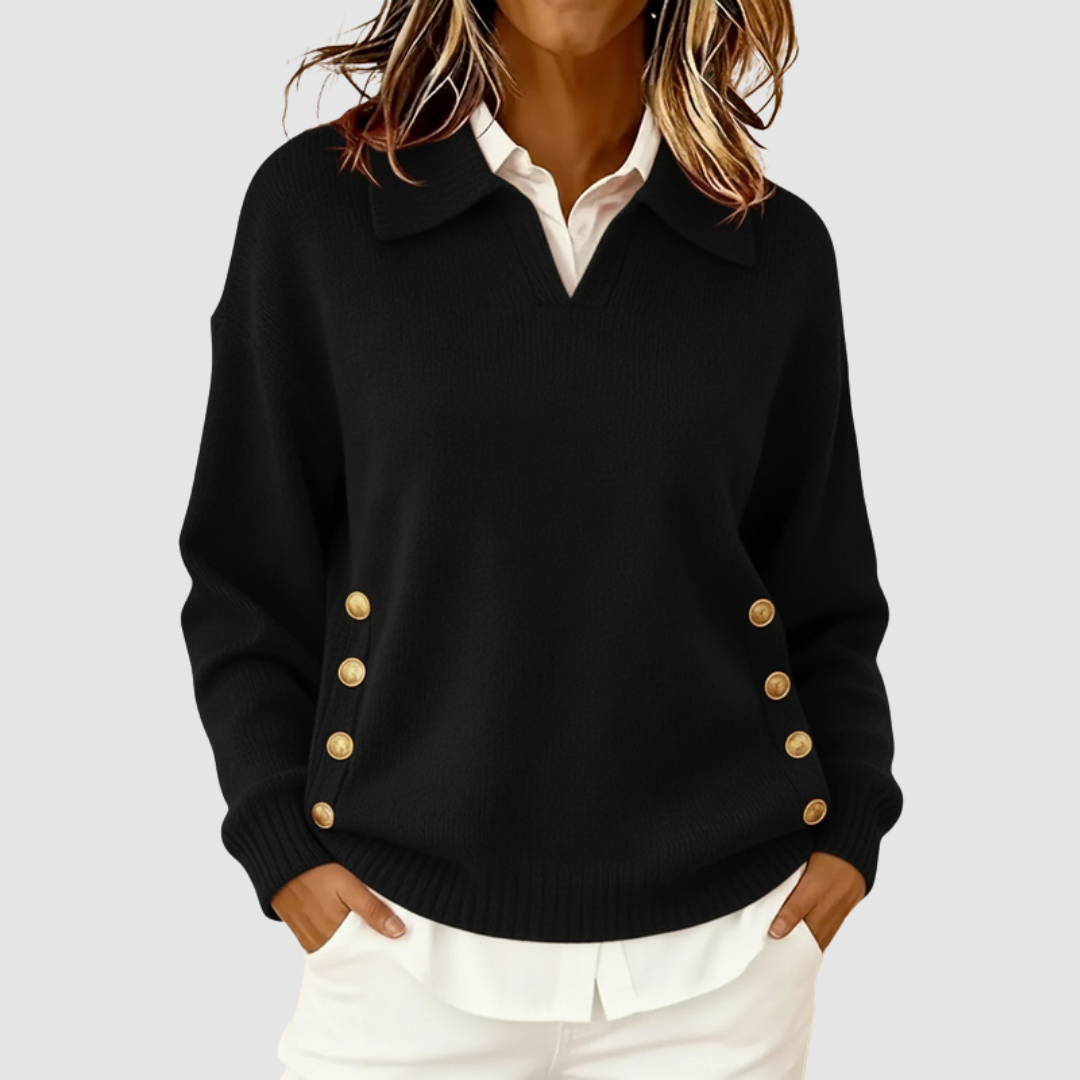 Luisa | Elegancki dzianinowy sweter