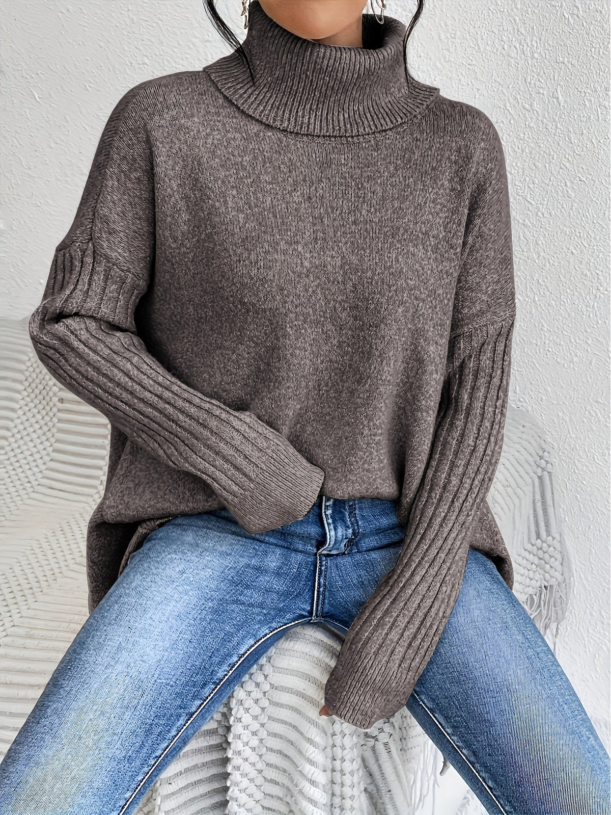 Elegancki sweter casualowy Ezella™
