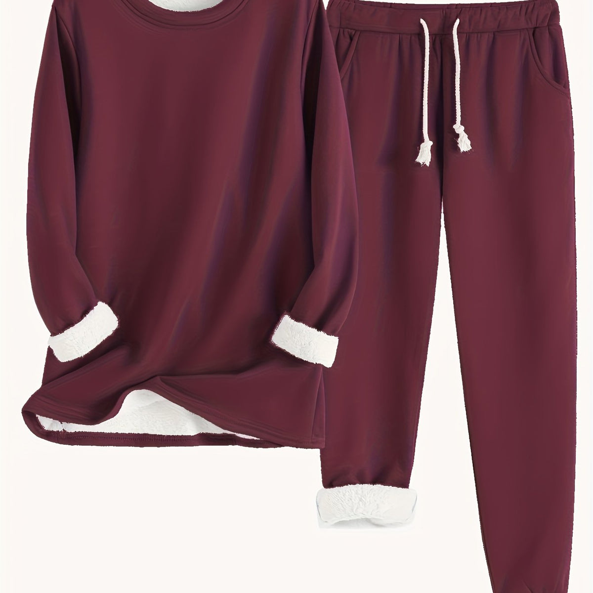 ZOFIA | PLUSZOWY ZESTAW LOUNGEWEAR