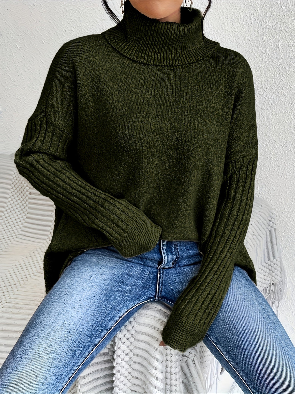 Elegancki sweter casualowy Ezella™