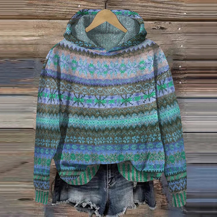 Tovira | Etniczna bluza retro