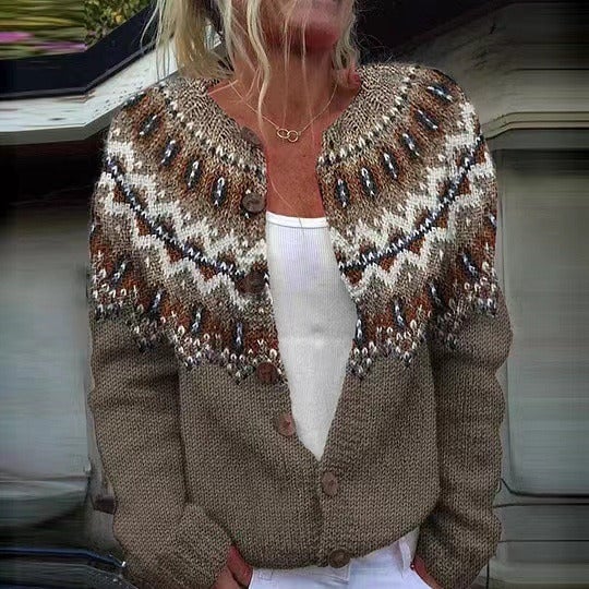 Adeline vintage knit cardigan