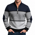 George | Sweter w stylu retro z suwakiem pod szyją