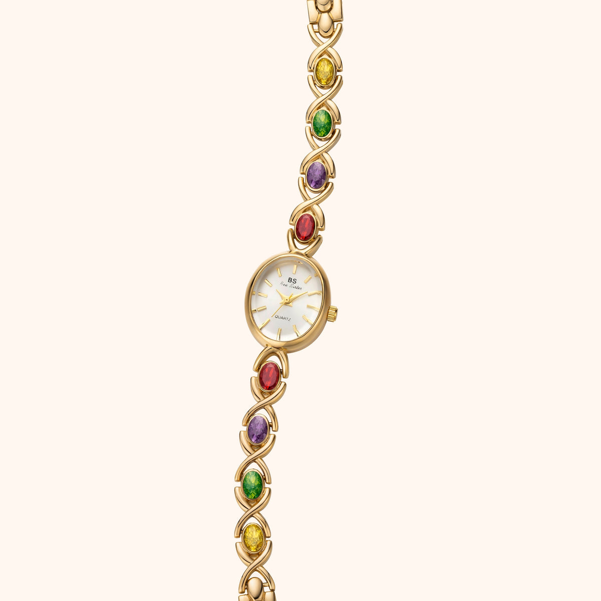 Gold Colored Women's Watch – Luxury Design & 3 ATM Water Resistant