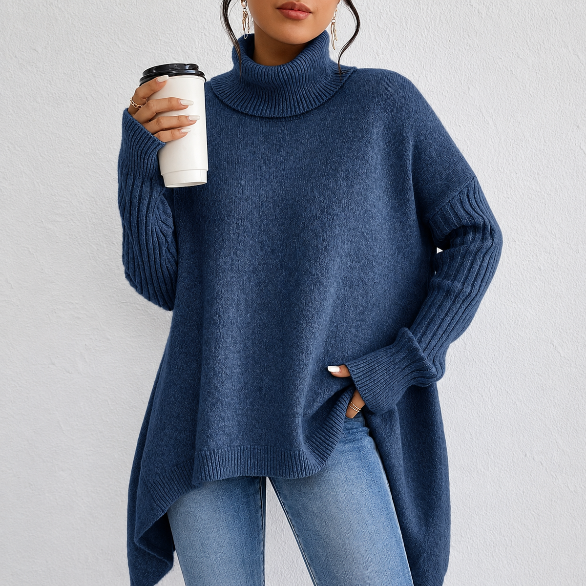Elegancki sweter casualowy Ezella™