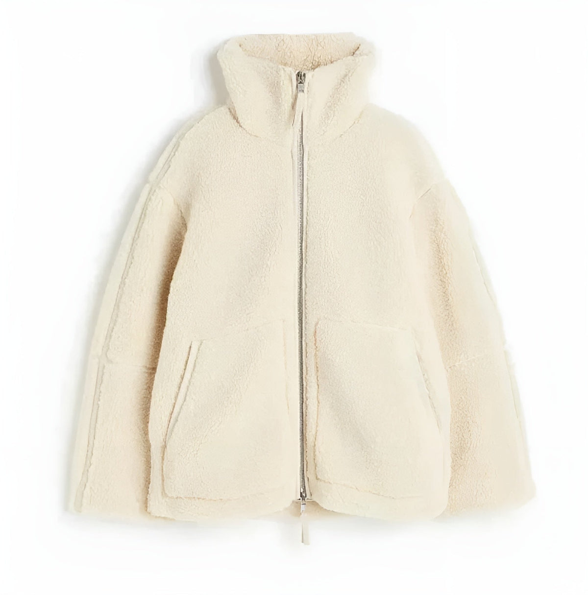 Jacky – Damska kurtka typu teddy oversize