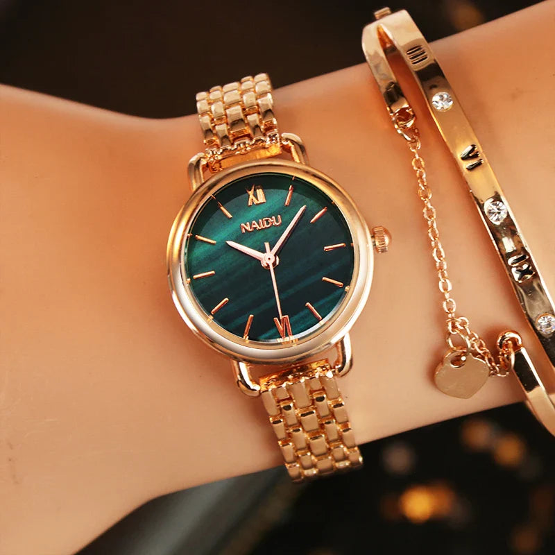 Viridian Gold Watch