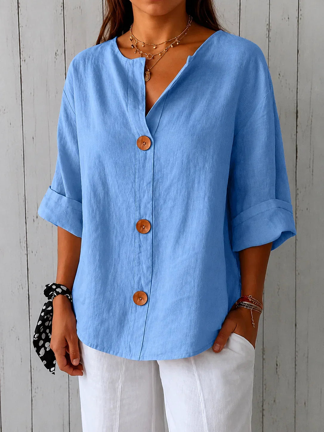 Olivia | Bluzka w stylu relaxed chic