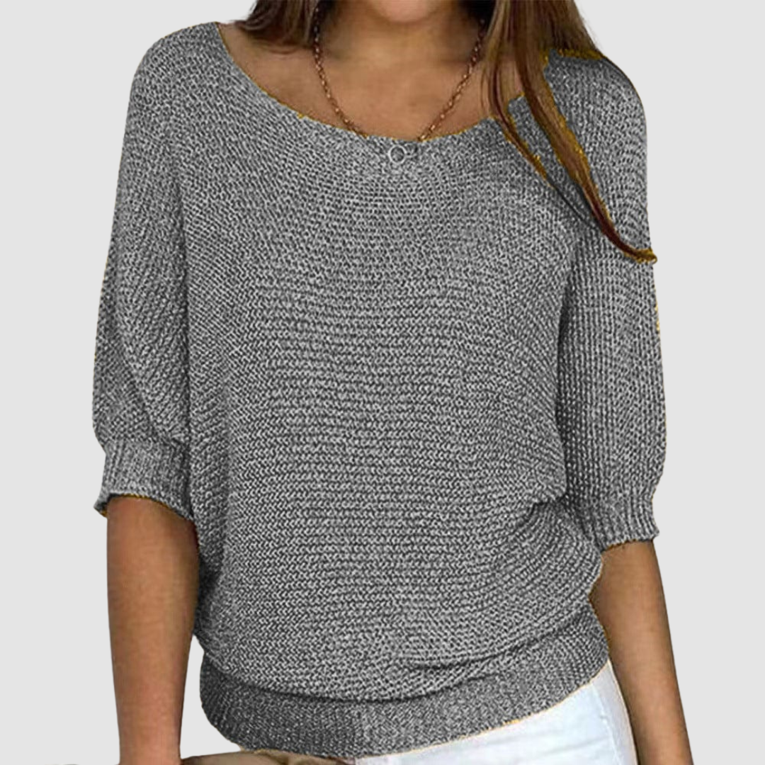 Elegancki sweter dzianinowy Evonne™