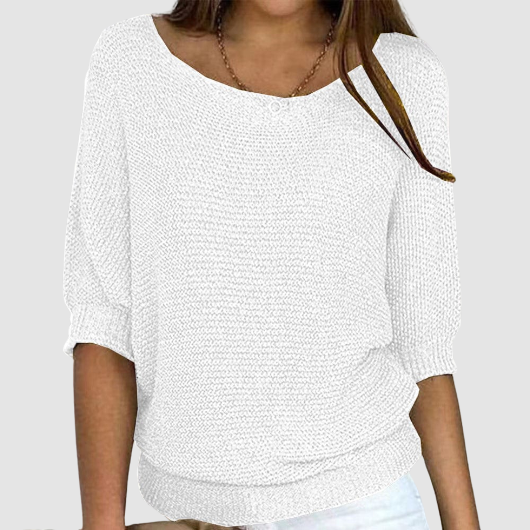 Elegancki sweter dzianinowy Evonne™