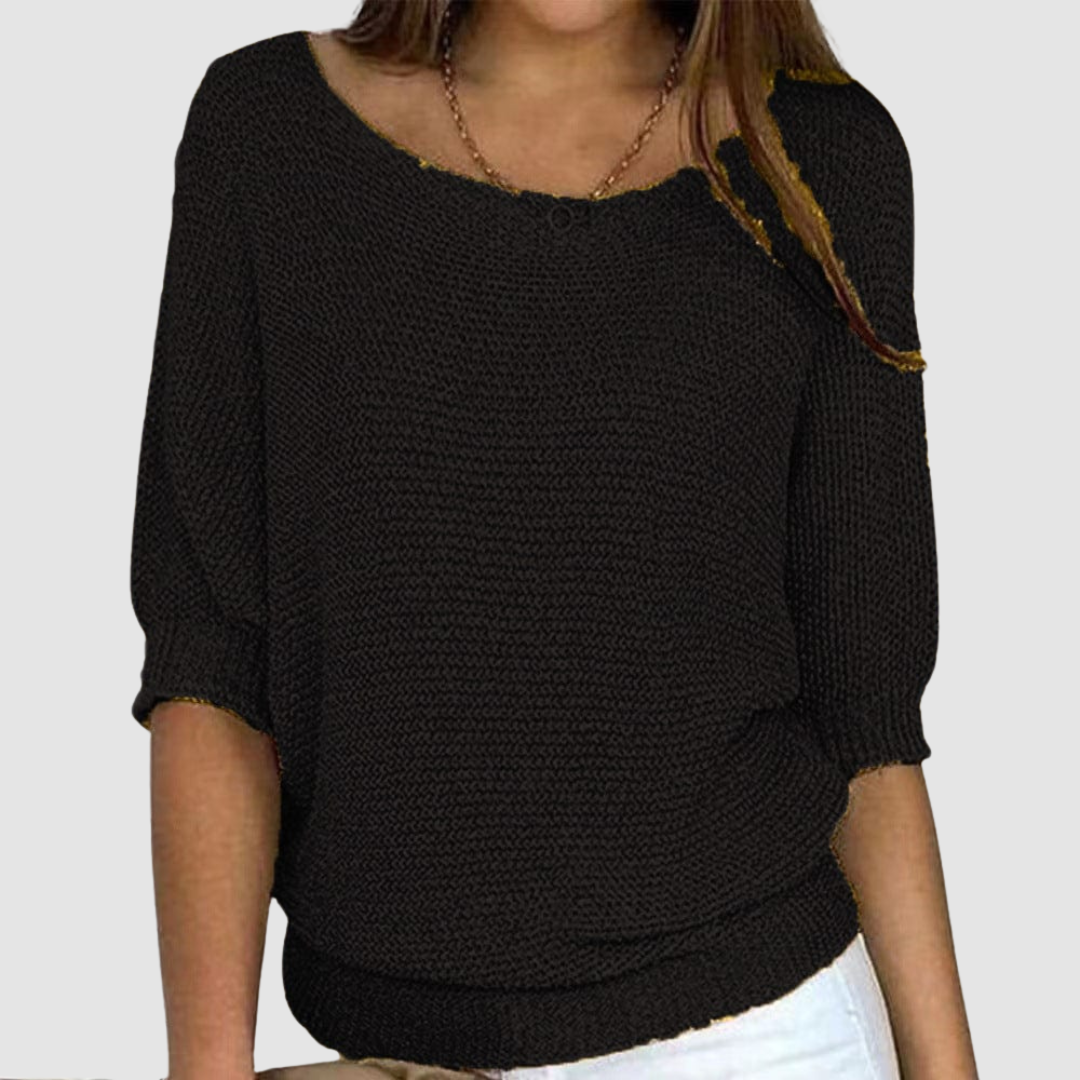 Elegancki sweter dzianinowy Evonne™