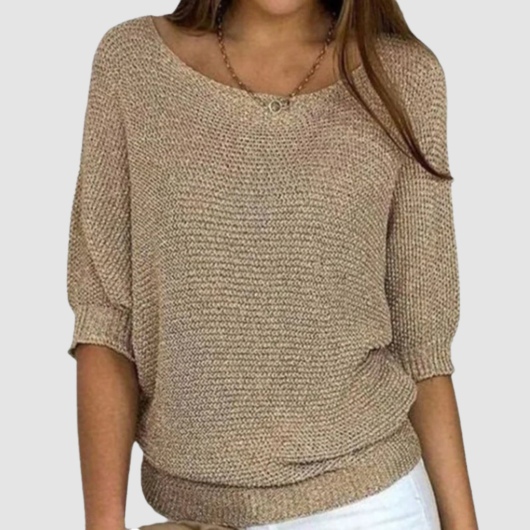 Elegancki sweter dzianinowy Evonne™