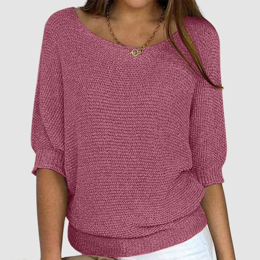 Elegancki sweter dzianinowy Evonne™