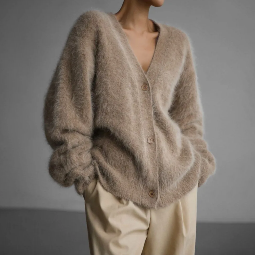 Danica | Elegancki dzianinowy kardigan