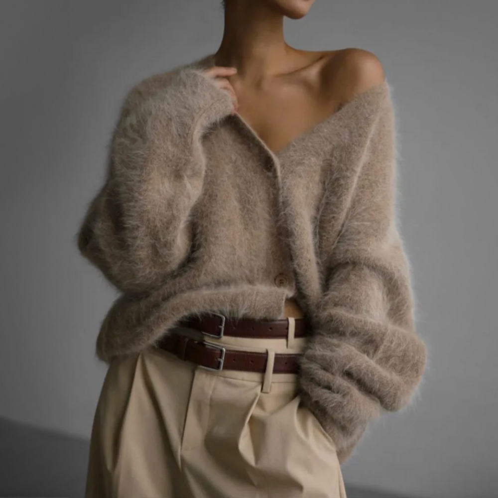 Danica | Elegancki dzianinowy kardigan