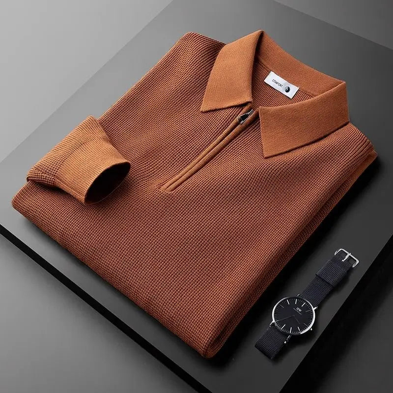 Bradley | Bluza z suwakiem pod szyją