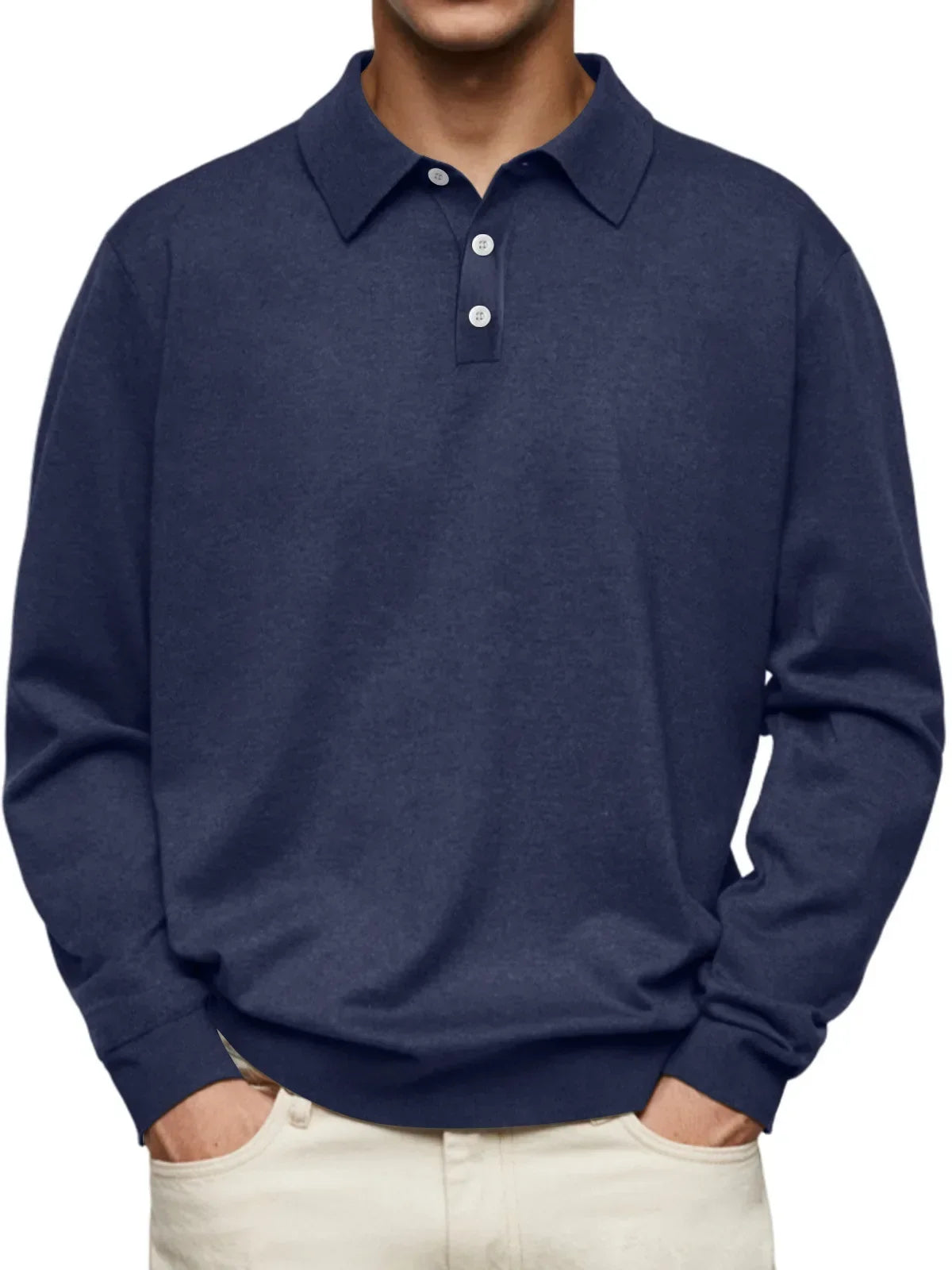 Stanley | Koszulka polo z długim rękawem w stylu casual