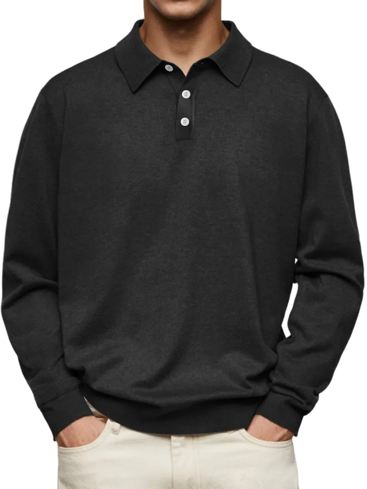 Stanley | Koszulka polo z długim rękawem w stylu casual