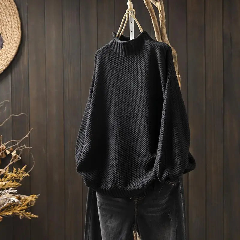 Sweter dzianinowy o luźnym kroju Barbara™