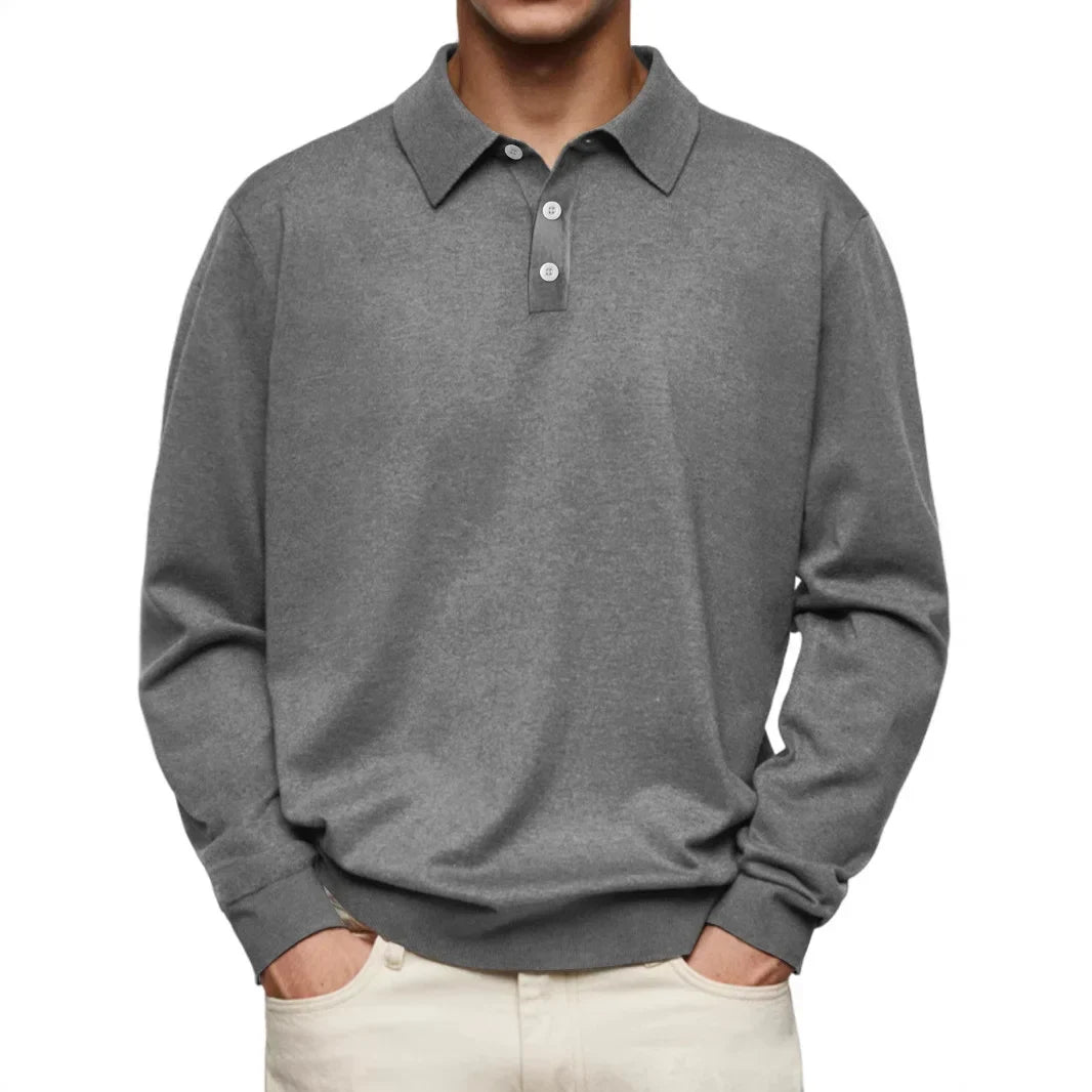 Stanley | Koszulka polo z długim rękawem w stylu casual